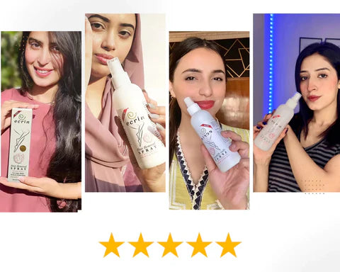 1 Original Ecrin Hair Removal Spray + 1 Exfoliating Glove