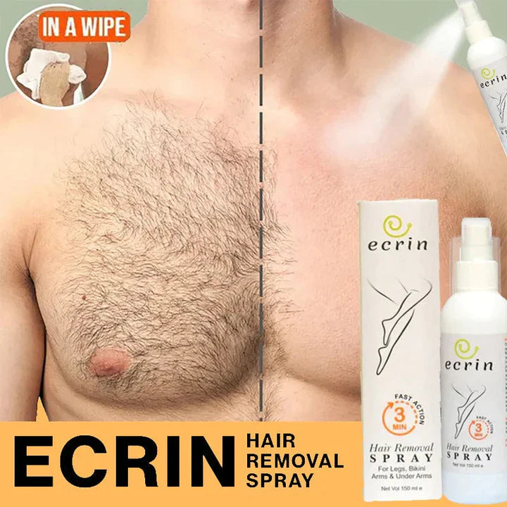 1 Original Ecrin Hair Removal Spray + 1 Exfoliating Glove