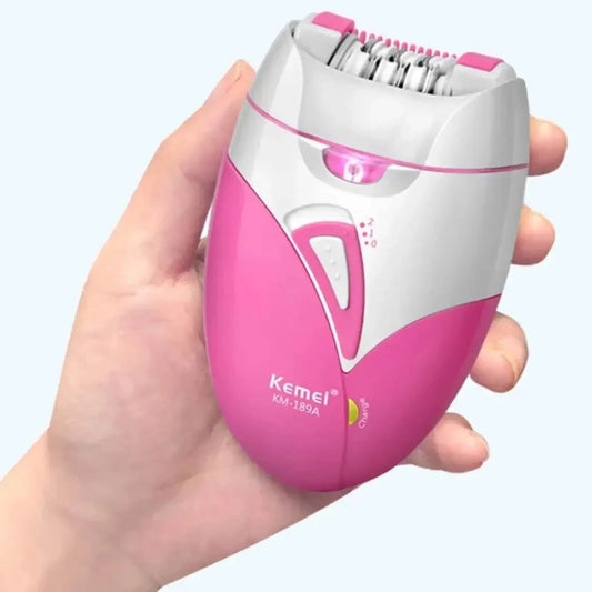 Ladies Rechargeable Epilator – Smooth & Painless Hair Removal for Face & Body